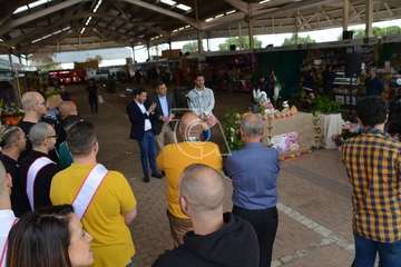 Sorteo del orden de participación en la Gla drag Queen de Telde (Foto TA y FJS)